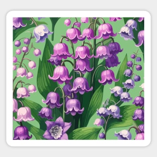 Pink Lily of The Valley Sticker